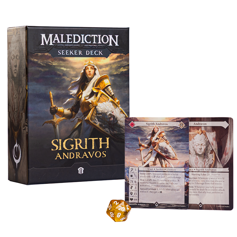 Malediction - Seeker Deck - Sigrith Andravos