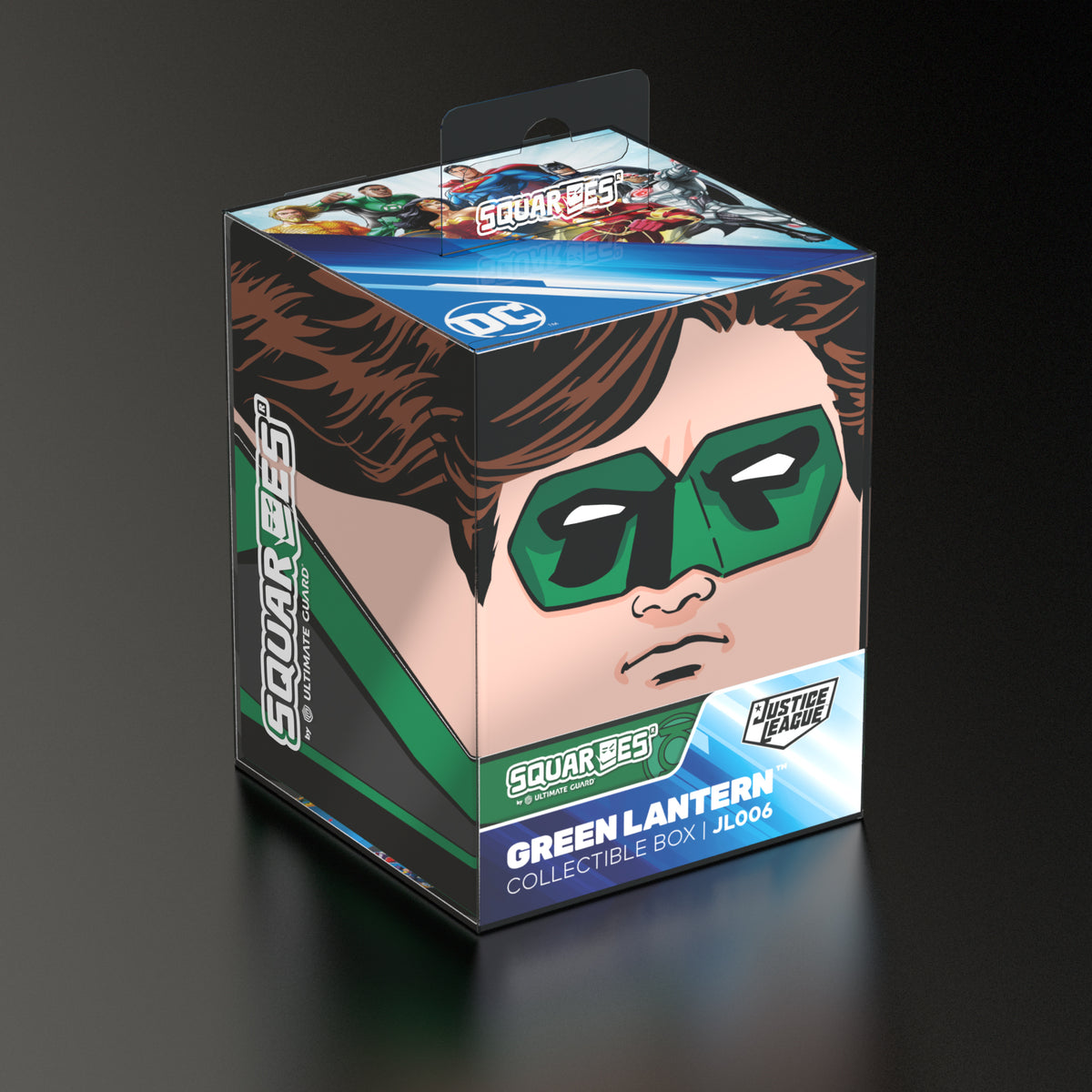 Squaroes 100+ Deckbox: DC Comics Justice League - Green Lantern