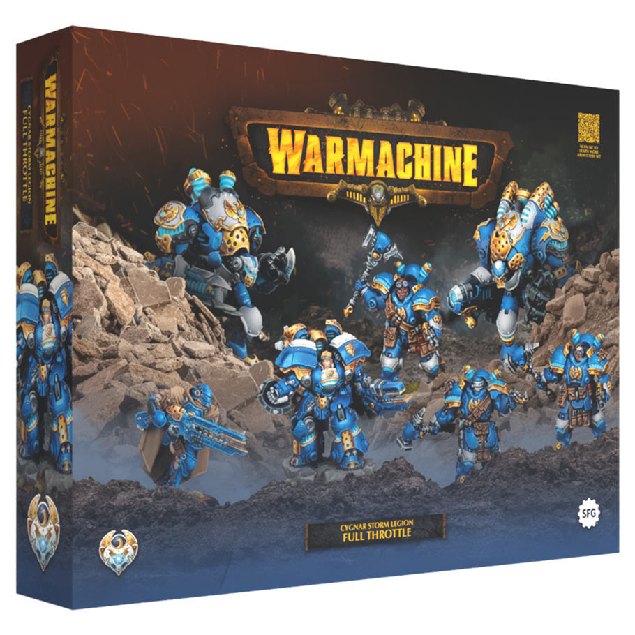Warmachine: Cygnar Storm Legion Command Set: Full Throttle FOC November 2, 2026