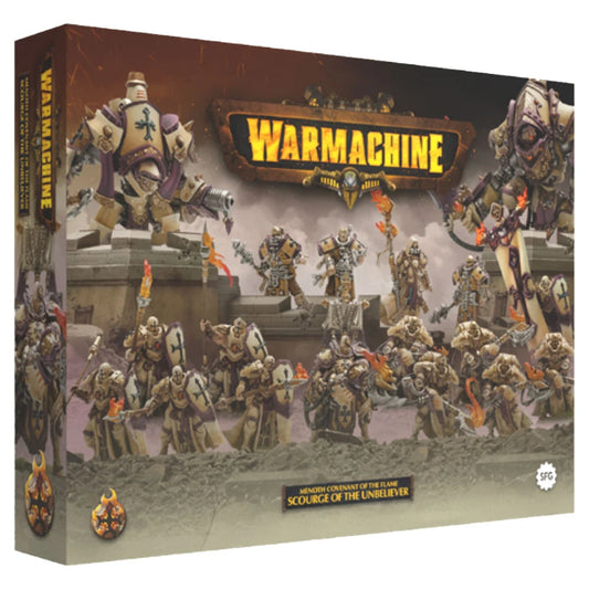 Warmachine: Protectorate of Menoth Covenant of the Flame: Scourge of the Unbeliever Army Box FOC October 12, 2026