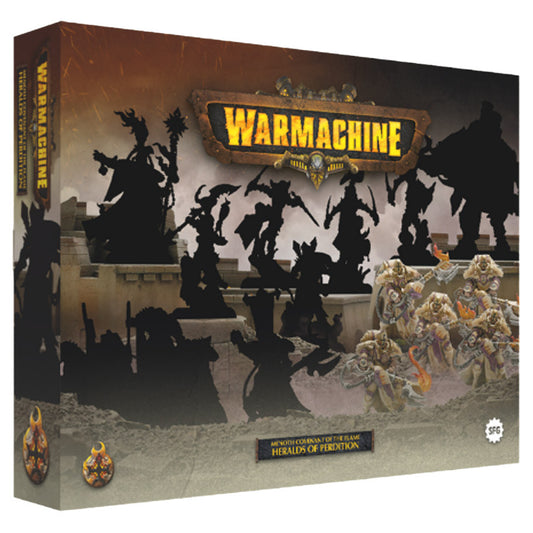 Warmachine: Protectorate of Menoth Covenant of the Flame: Heralds of Perdition Army Box FOC October 12, 2026