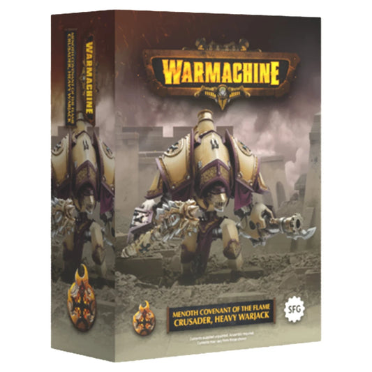 Warmachine: Protectorate of Menoth Covenant of the Flame: Crusader Heavy Warjack FOC October 12, 2026