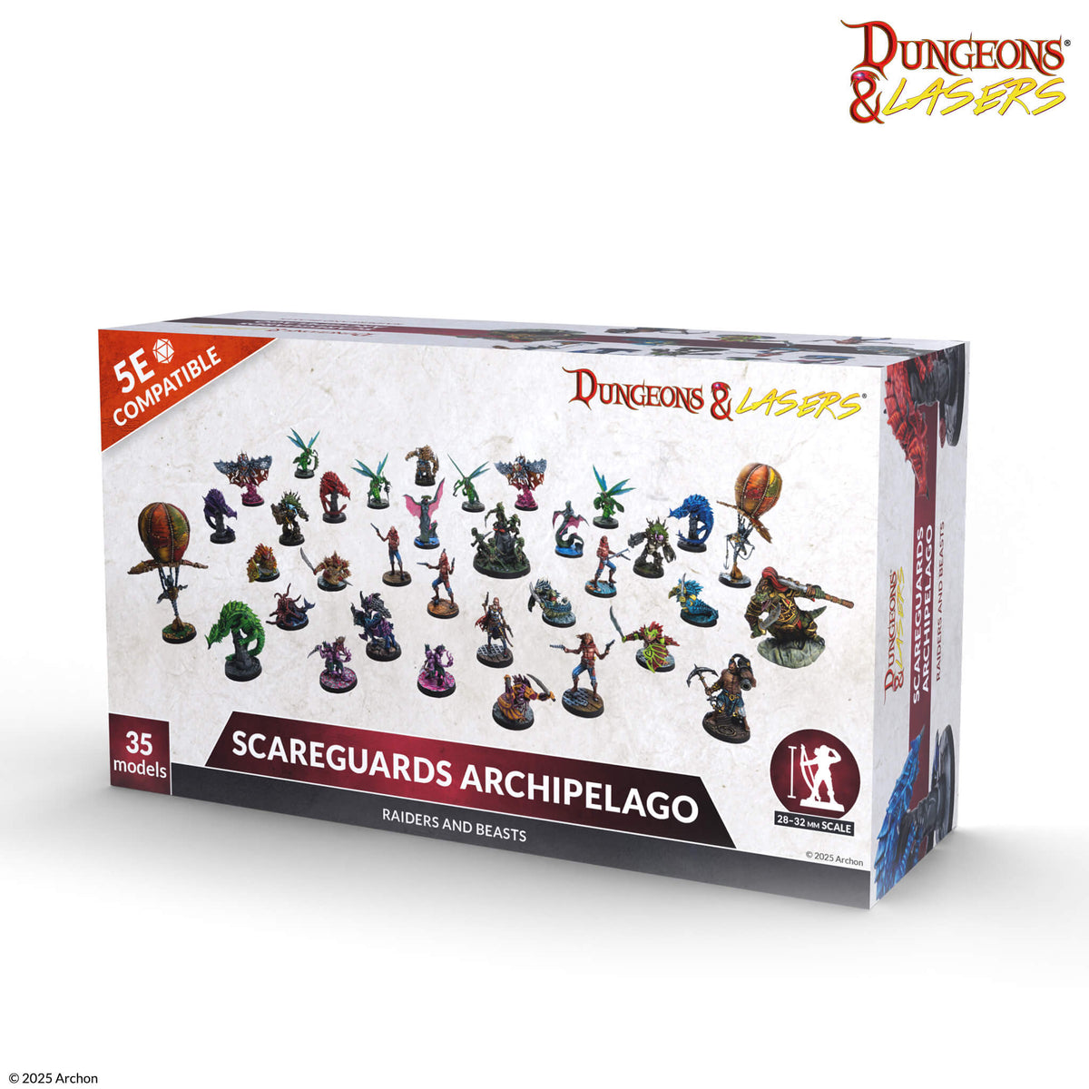 Dungeon And Lasers Raiders And Beasts Of Scareguards Archipelago (Available: June)