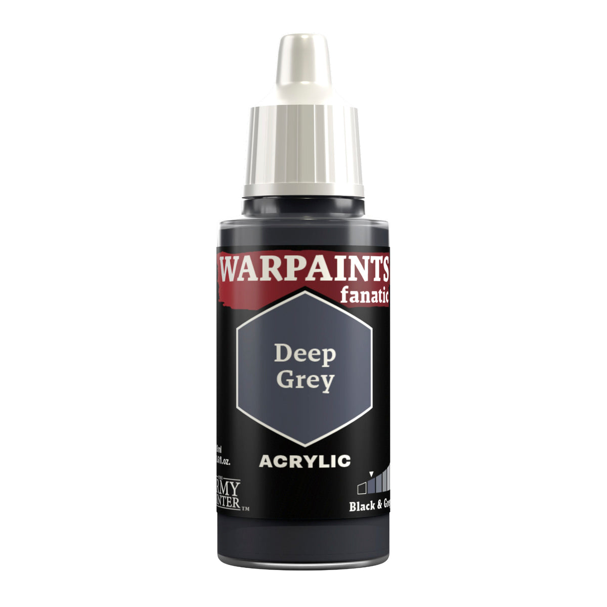 The Army Painter: Warpaints Fanatic - Deep Grey - Single Unit