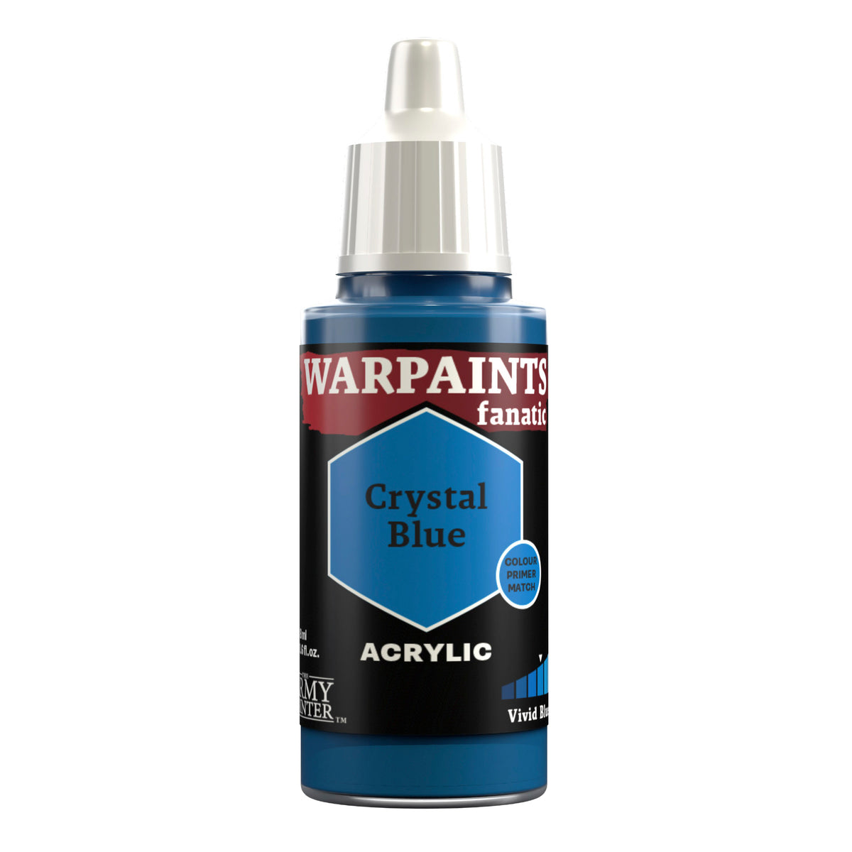 The Army Painter: Warpaints Fanatic - Crystal Blue - Single Unit