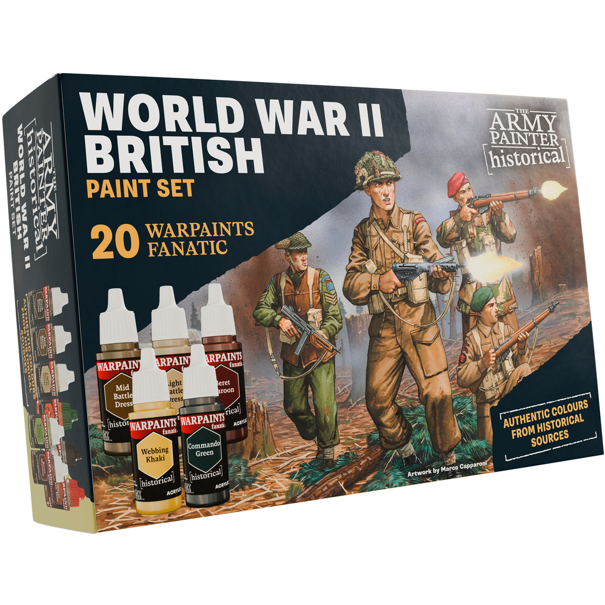 The Army Painter: Warpaints Fanatic Historical - WWII British Paint Set