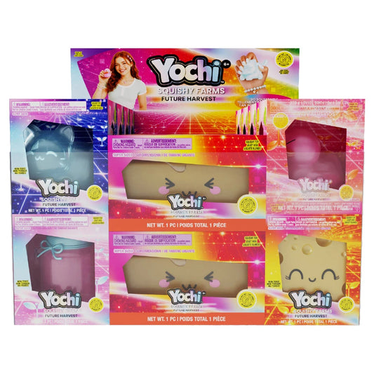 Yochi Squishy: Farms Assortment FOC October 1, 2026