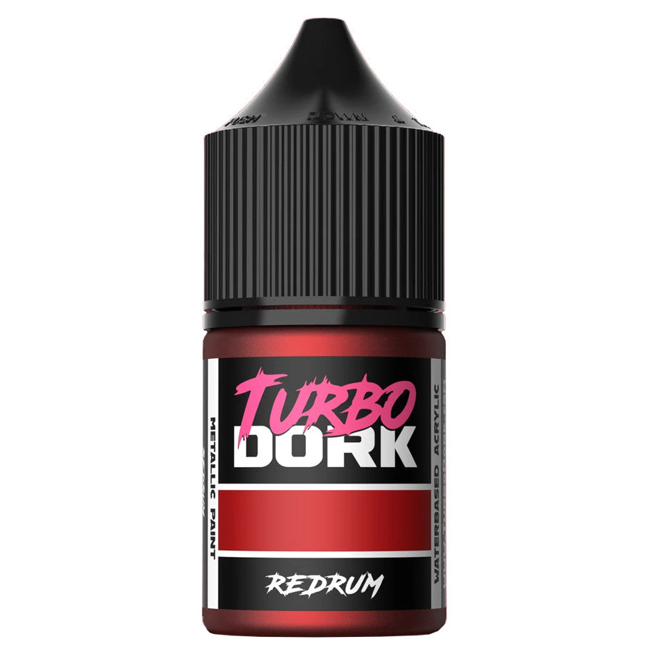 Turbo Dork Redrum Metallic Acrylic Paint (22ml) FOC February 15, 2027