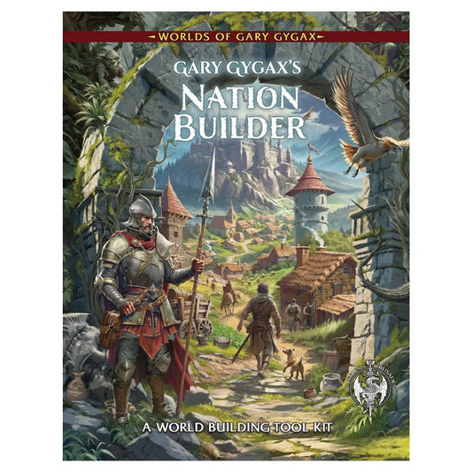 Worlds of Gary Gygax: Volume 6: Gary Gygax’s Nation Builder FOC September 17, 2026
