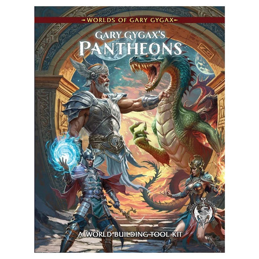 Worlds of Gary Gygax: Volume 8: Gary Gygax’s Pantheons FOC October 15, 2026