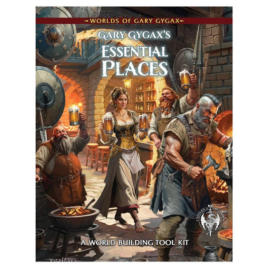 Worlds of Gary Gygax: Volume 9: Gary Gygax’s Essential Places FOC October 15, 2026