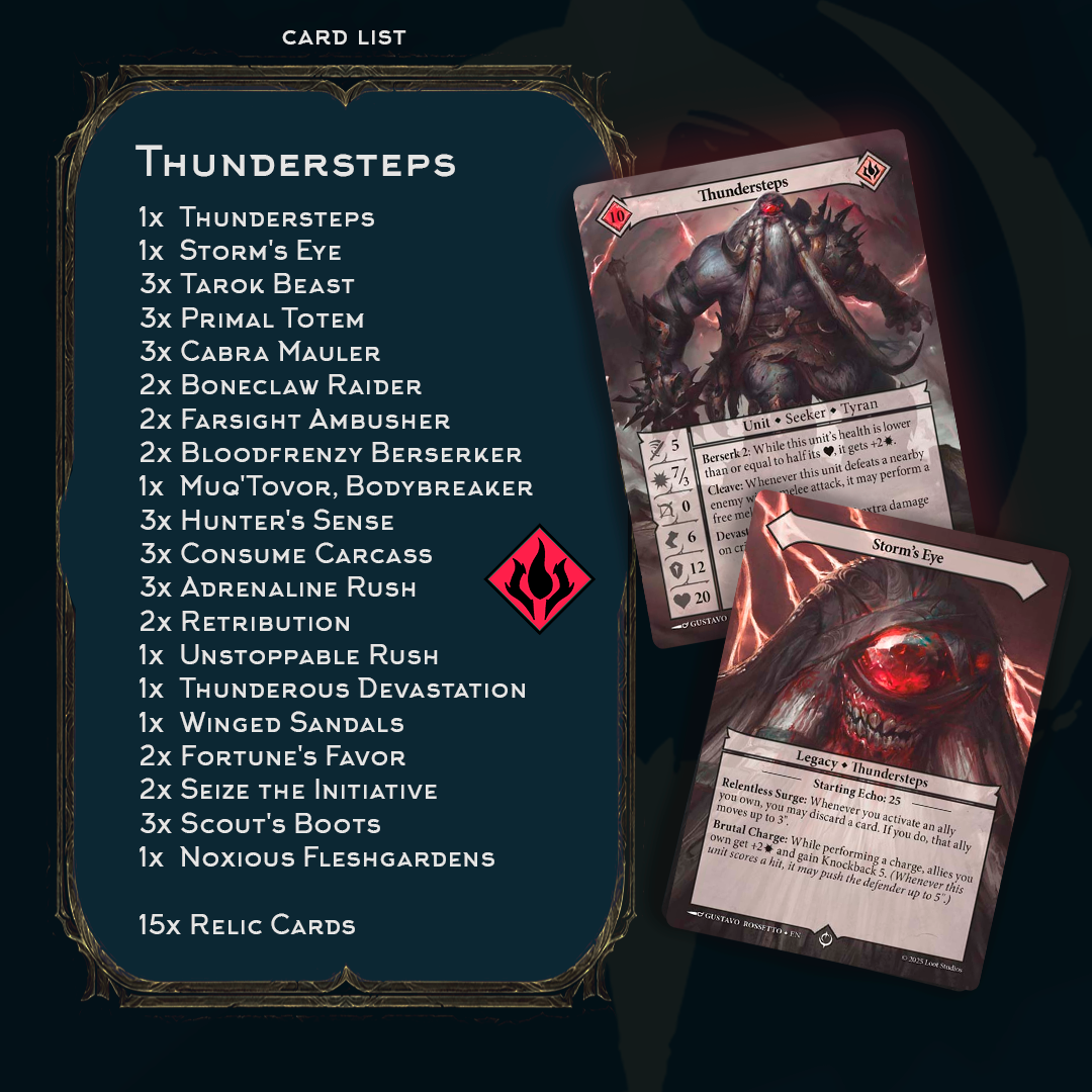 Malediction - Seeker Deck - Thundersteps