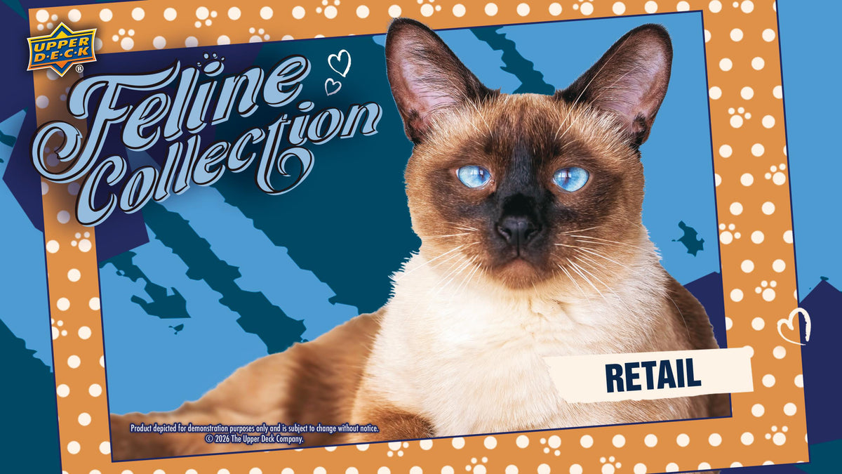 2026 Upper Deck Feline Collection Trading Cards Blaster Box