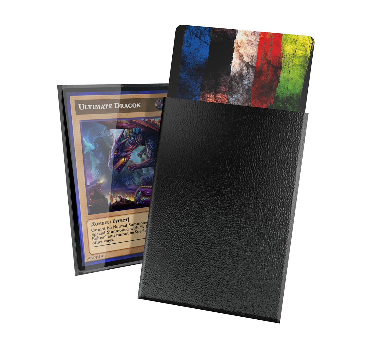 Ultimate Guard Cortex Sleeves Japanese Size Black Glossy