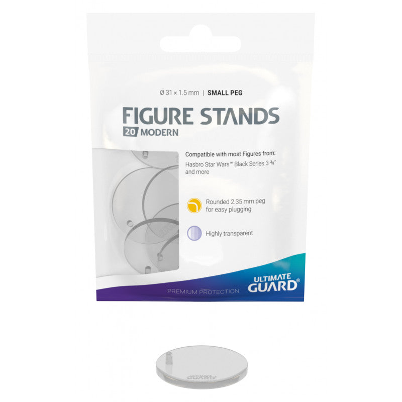 Ultimate Guard Figure Stand Big Peg Vintage 20 Count