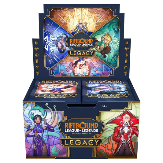 Riftbound: League of Legends TCG: Legacy: Booster Display FOC January 29, 2027