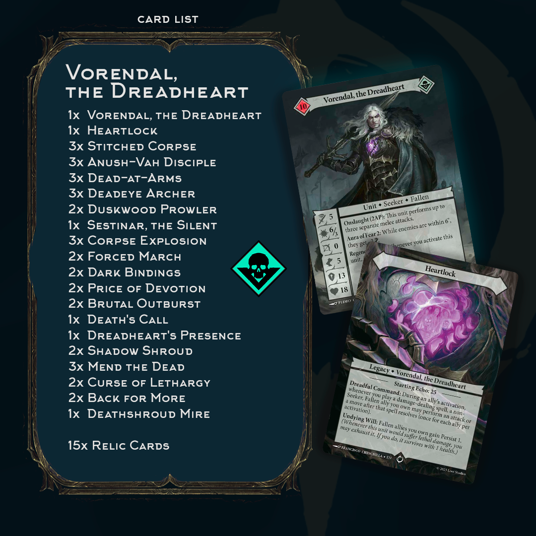 Malediction - Seeker Deck - Vorendal, the Dreadheart