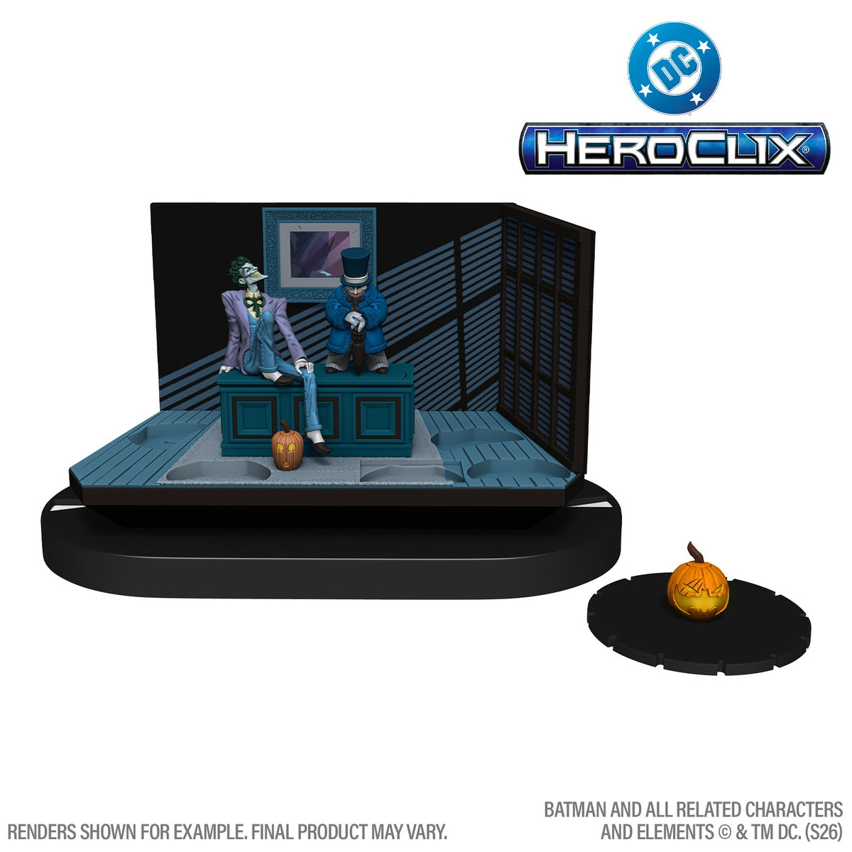 Wizkids DC Heroclix: The Long Halloween Team Base FOC September 27, 2026