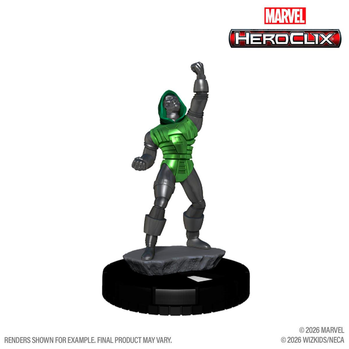 Marvel: HeroClix 400: Secret Wars Villains FOC October 20, 2026