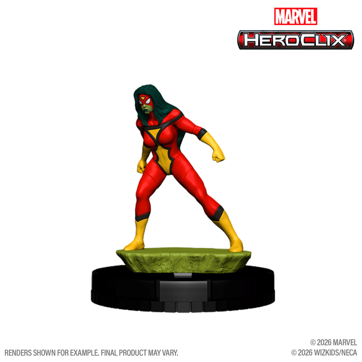 Marvel: HeroClix: Secret Wars Skrull Queen Spider-Woman FOC October 20, 2026