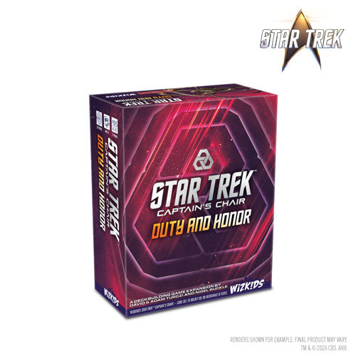 Star Trek: Captain's Chair Expansion - Duty and Honor FOC October 5, 2026