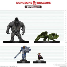 Dungeons & Dragons Heroclix Series: Retail Chase Booster [NOT SEALED] [BOX NEVER OPENED]