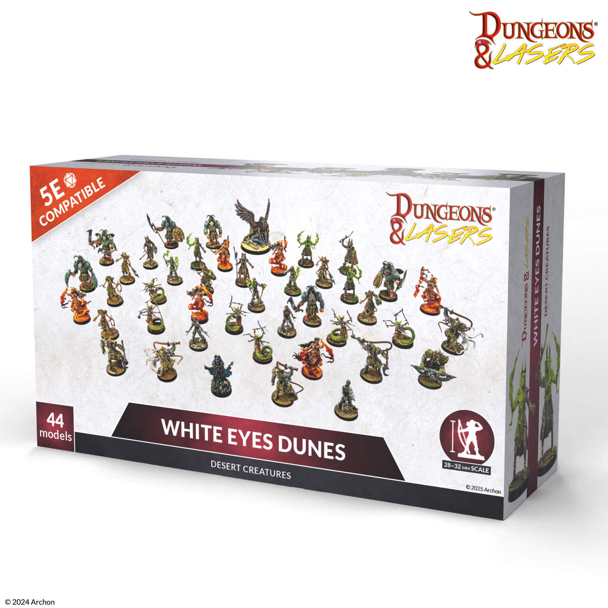 Dungeon And Lasers White Eyes Dunes