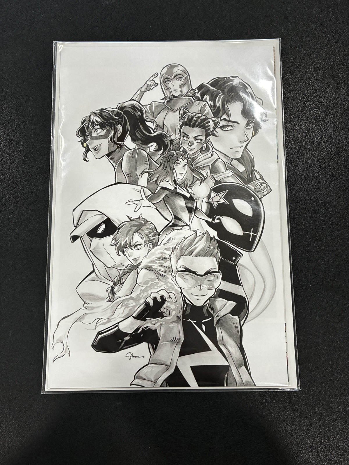 NEW CHAMPIONS #1 0011 OUT OF 26 COPIES SKETCH VIRGIN EDITION