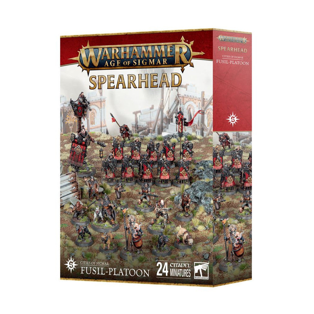 SPEARHEAD:CITIES OF SIGMAR FUSIL-PLATOON