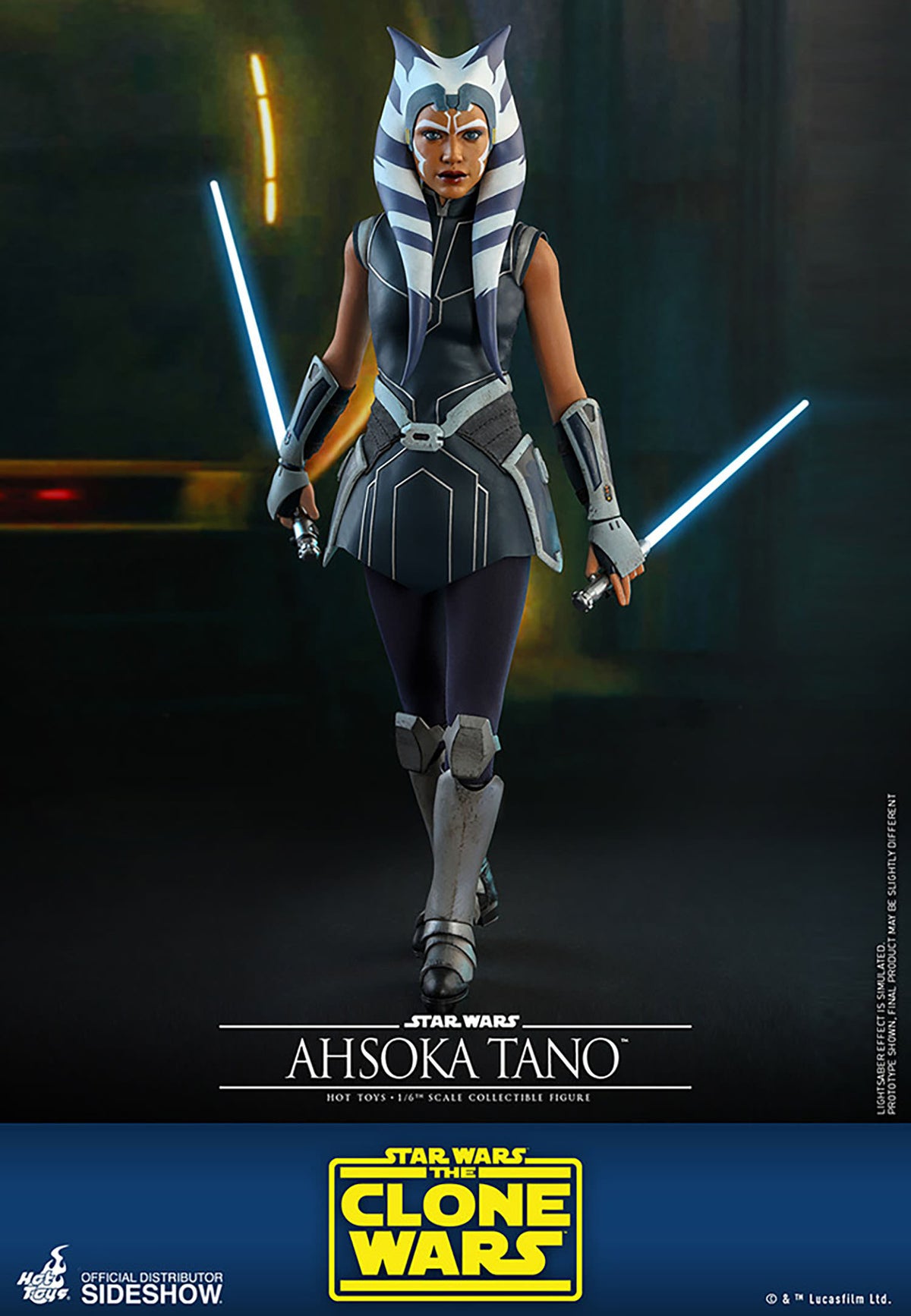 Star Wars Ahsoka Tano The Clone Wars Sixth Scale Figure