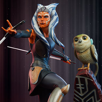 Star Wars Ahsoka Tano Sideshow Exclusive Premium Format Figure