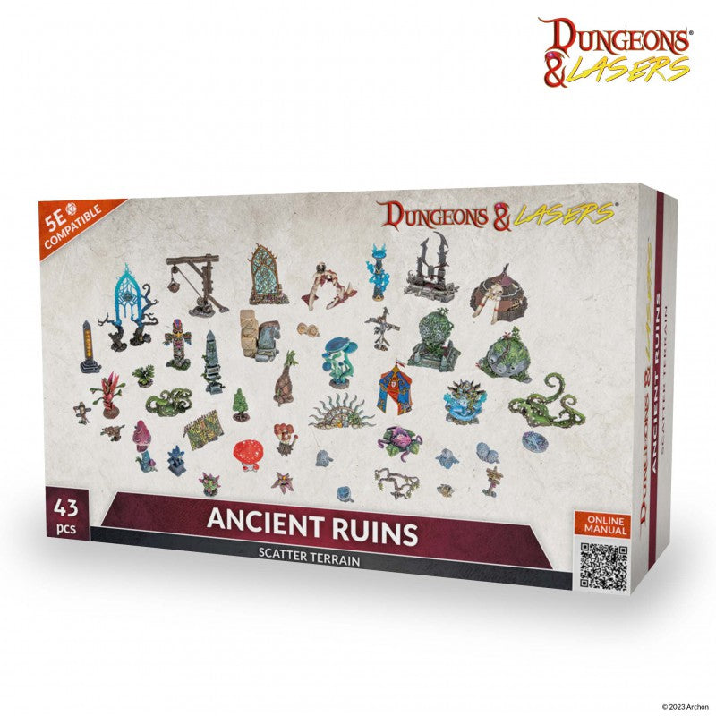Dungeon And Lasers Ancient Ruins Scatter Terrain