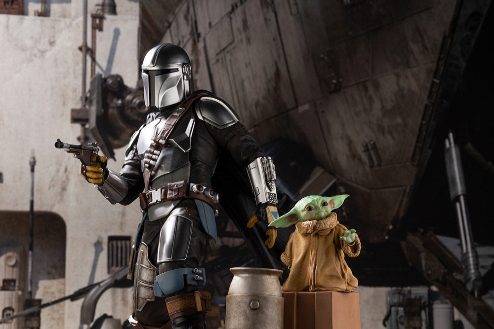 Star Wars - ARTFX Mandalorian and The Child - Statues