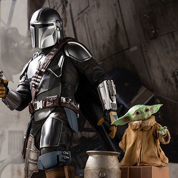 Star Wars - ARTFX Mandalorian and The Child - Statues