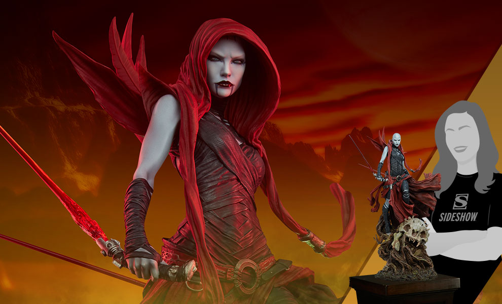 Asajj Ventress Mythos Statue