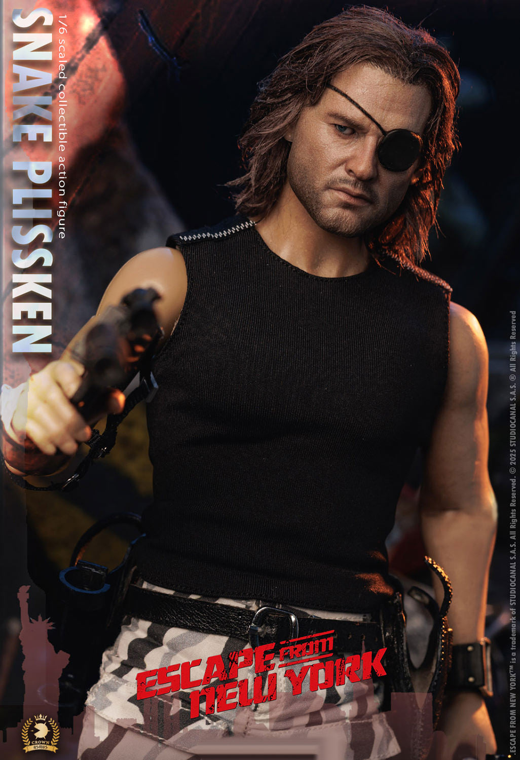 Snake Plissken (Real Hair Version)
