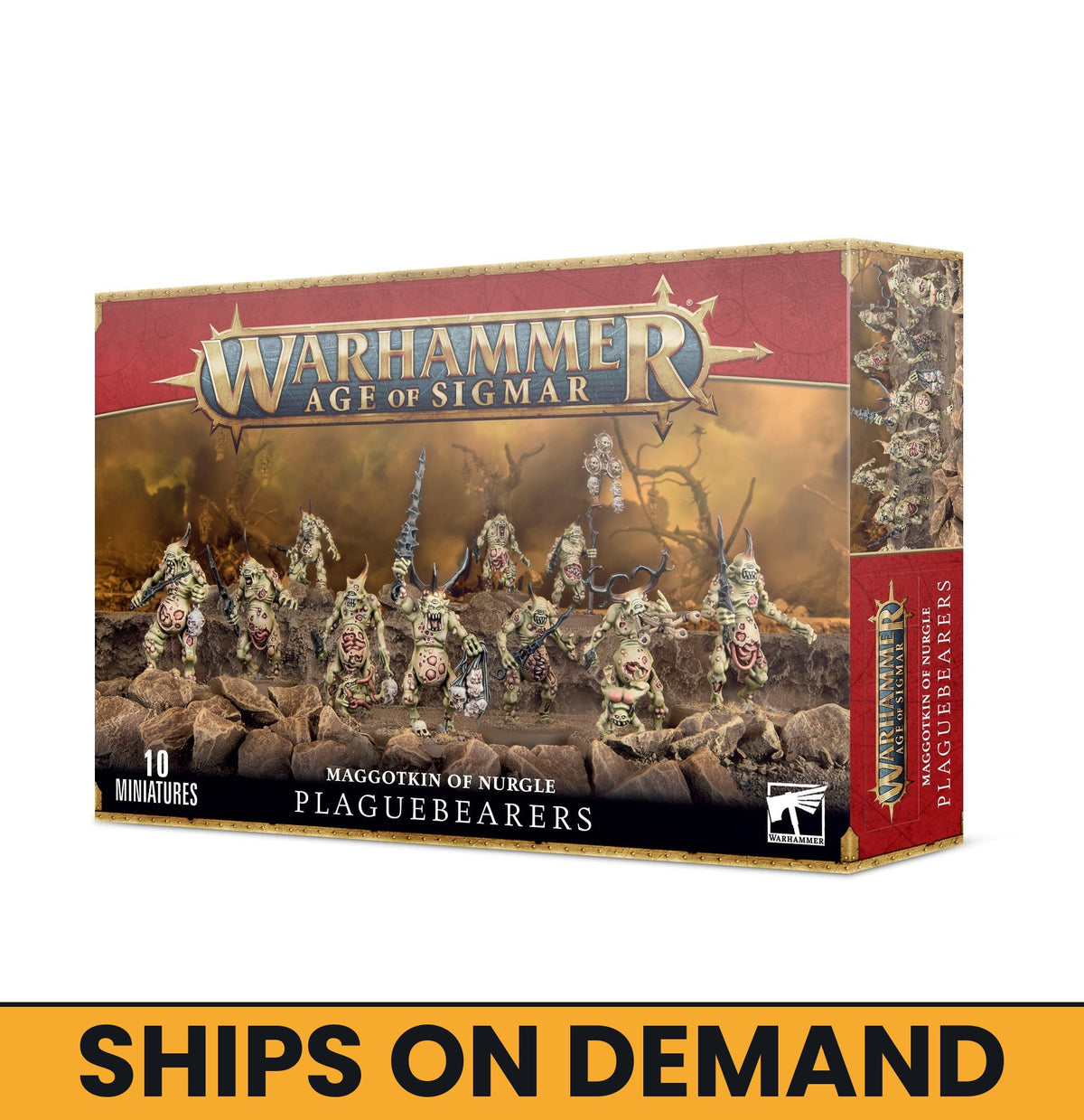 MAGGOTKIN OF NURGLE: PLAGUEBEARERS