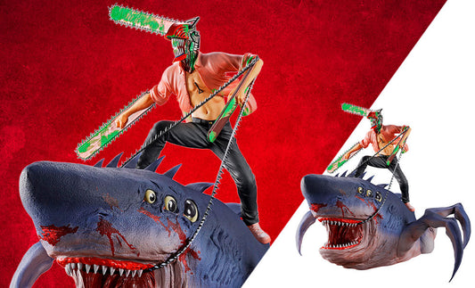 Chainsaw Man and Beam The Movie Second Collectible Figure Bandai