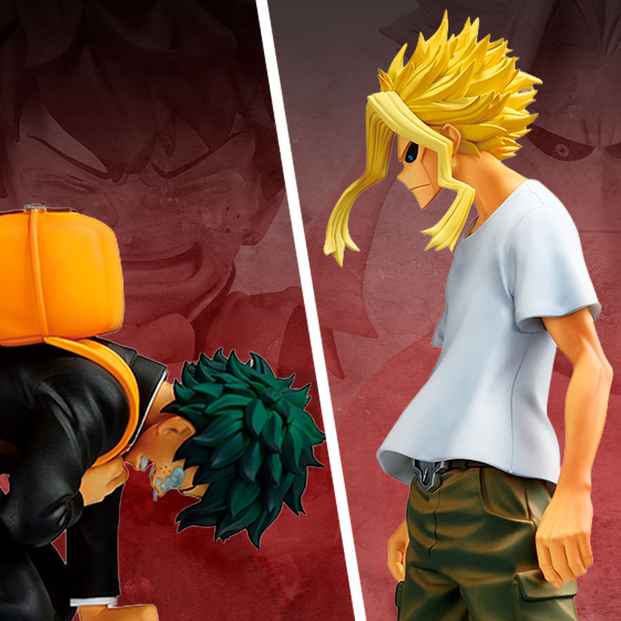 My Hero Academia - Izuku Midoriya and All Might - Collectible Figure
