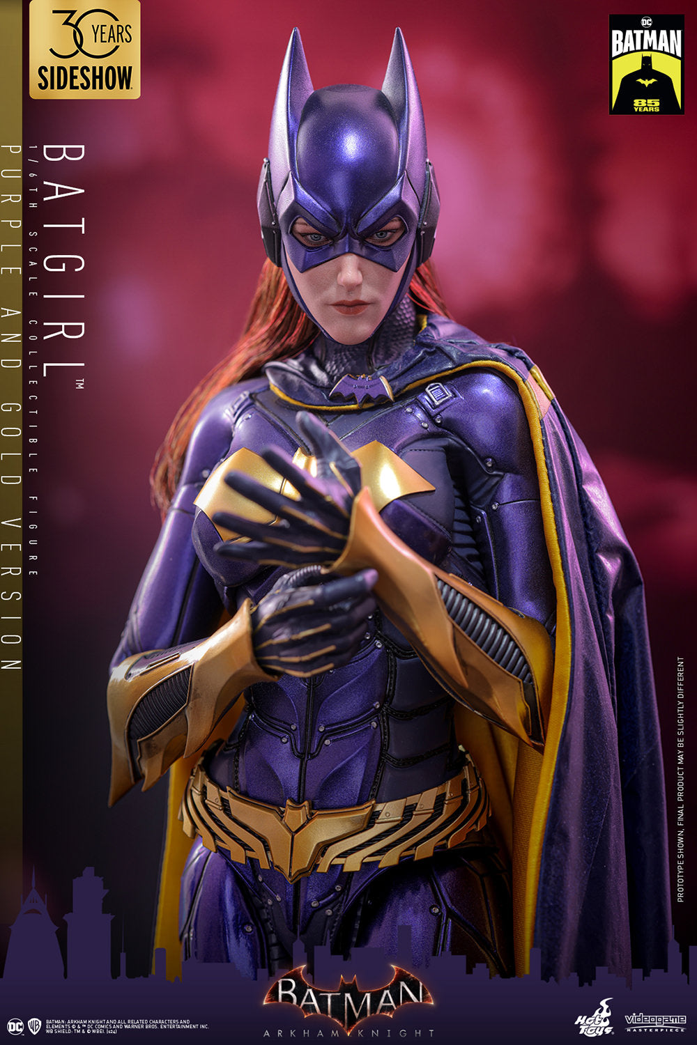 DC Comics Batgirl Purple and Gold Version Sixth Scale Figure