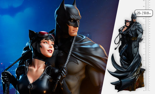 Batman and Catwoman Diorama