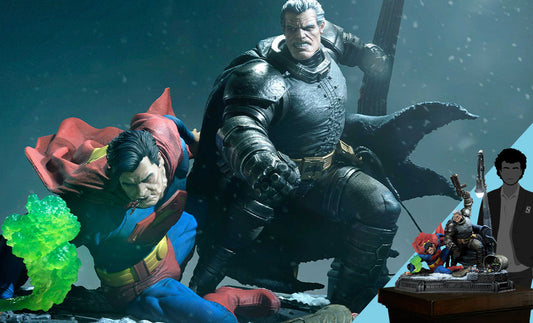 DC Comics Batman Versus Superman Deluxe Version Statue