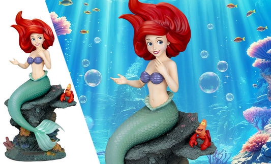 Disney Ariel and Sebastian Master Craft Statue Beast Kingdom