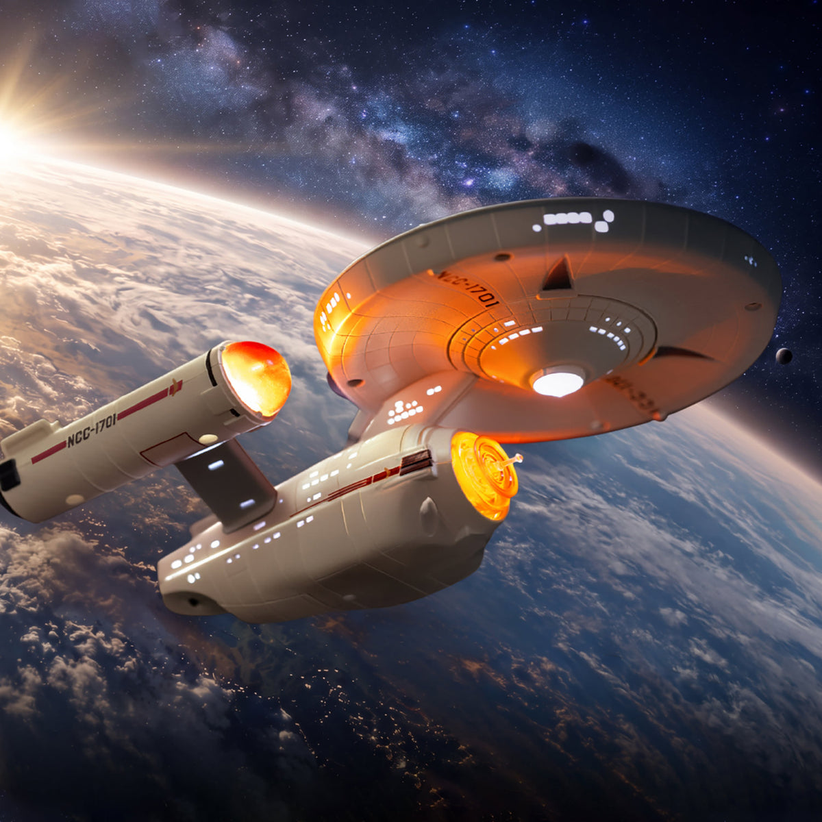 U.S.S. Enterprise NCC-1701 Floating Version