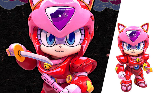 Samurai Pizza Cats Pururun 2nd Color Special Edition Vinyl Collectible BigBoysToys