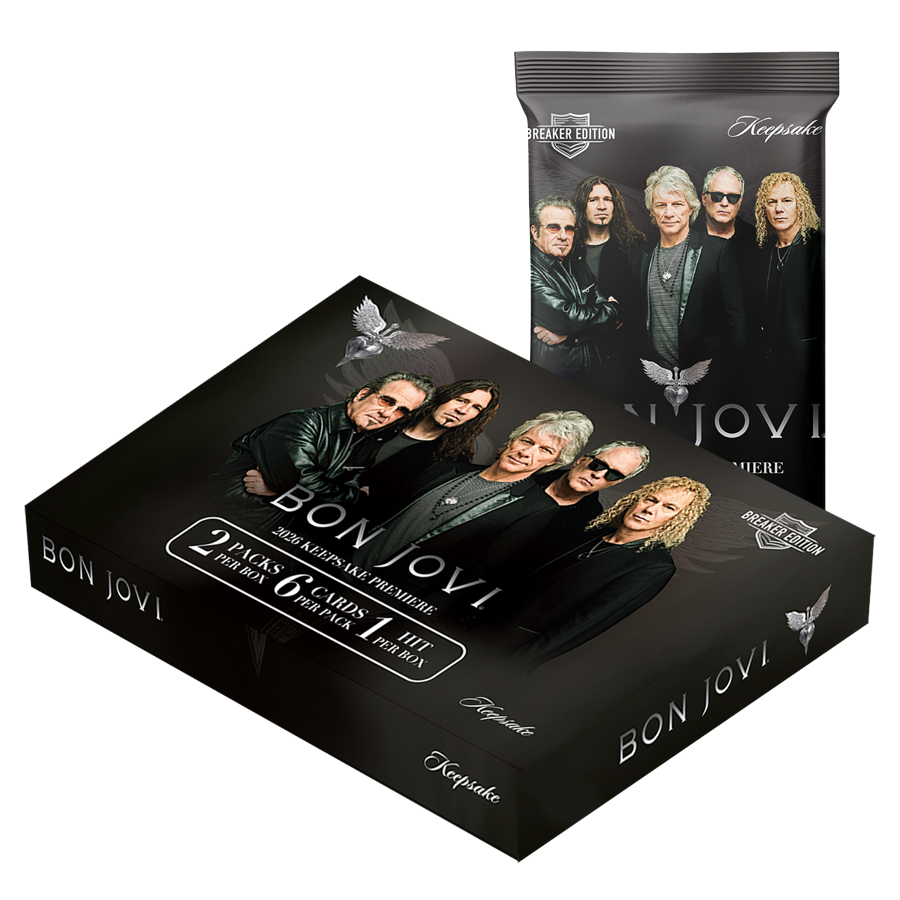 Bon Jovi Keepsake Premiere Breaker - Single Sealed Box