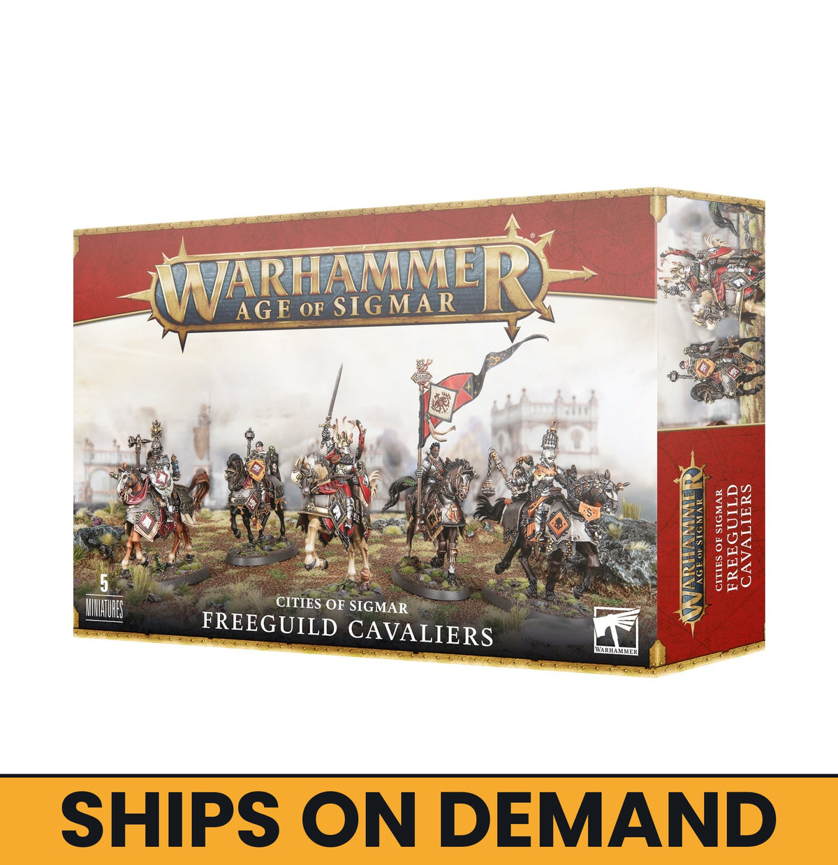 CITIES OF SIGMAR: FREEGUILD CAVALIERS