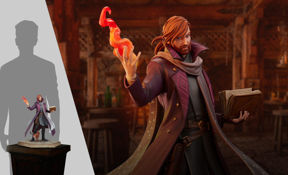 Caleb Widogast Mighty Nein Statue
