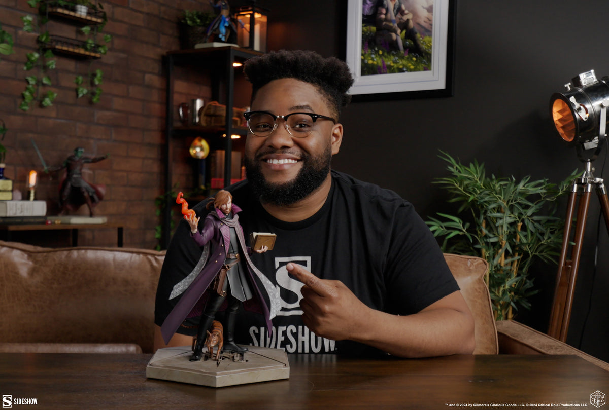 Caleb Widogast Mighty Nein Statue