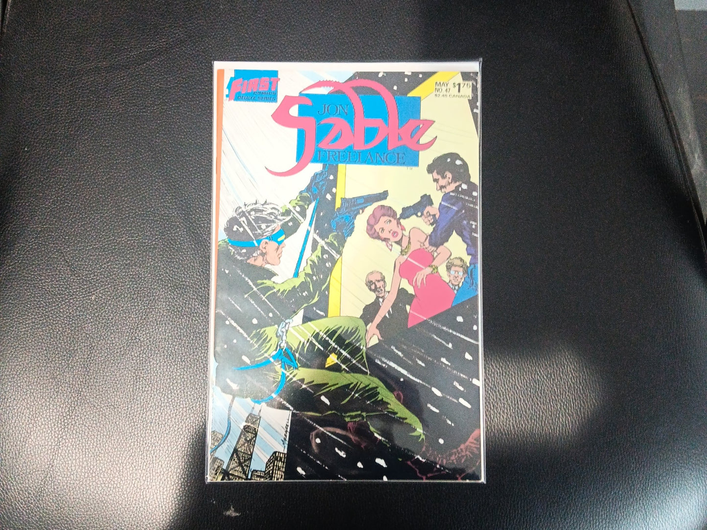 Jon Sable, Freelance #47 (1987) cover